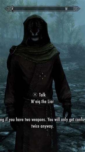 The Elder Scrolls Skyrim AE PS5 - Miaq The Liar Again #elderscrolls