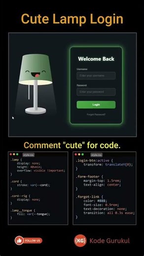 #login_form #html5#coding #software#python#fold #unfold#animationloding animation.log_inform #shorts