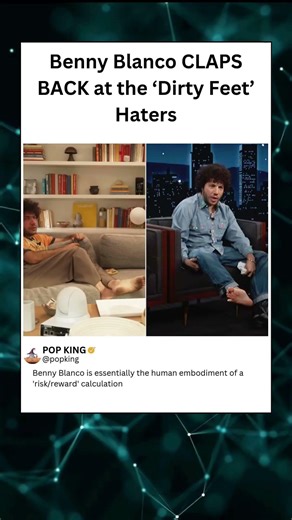 Benny Blanco CLAPSBACK at the 'Dirty Feet' Haters #bennyblanco #selenagomez #friendskeepsecrets #
