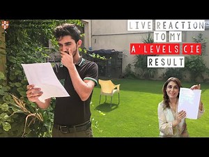 MY A'LEVELS (A2) CIE RESULT | LIVE REACTION