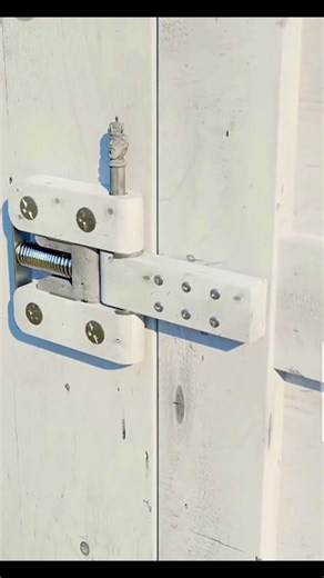 High-Tension Spring Loaded Auto-Latch Mechanism 🔐#gatelock #mechanicalengineering #diyprojects