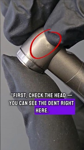 Repairing a Dropped Handpiece Using the Expander Tool