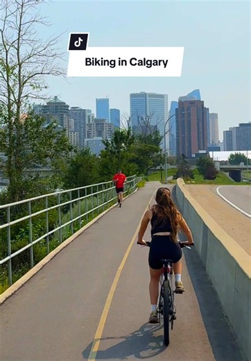 Biking in Calgary is such a vibe! 🚴 @Chloë Chapdelaine rode 41 km through river views, green spaces and tasty pit stops: 📍 Bowness Park - Bowman Island - East Village - Inglewood - Harvie Passage - Sue Higgins Park - Fish Creek Provincial Park Send this to your biking buddy and save it for your next weekend ride. What's your go-to route on North America's longest bikeway? #calgary #biker #biking #nature #cycling things to do in calgary, biking in calgary, urban biking, best biking in the world