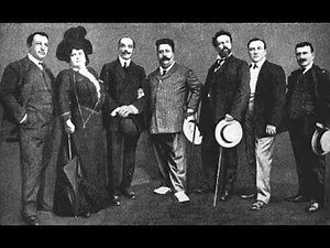 FIRST recording of Leoncavallo's Pagliacci (1907 studio) [full score]