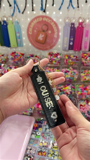 Your ideas, our craft. Personalized your own leather keychain today! ✨ Unleash your creativity!!! 🎨 Make a keychain that’s so you — we’ll help you every step of the way 🤩 #leatherkeychain #fyp #charms #christmasgift #keychainsouvenirs