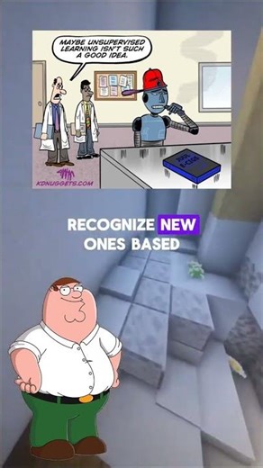 Supervised vs Unsupervised Machine Learning simple and easy explanation.- by Peter Griffin #ai