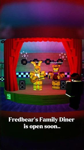⭐️Fredbear‘s Family Diner in Bloxburg! Open this Saturday🔥