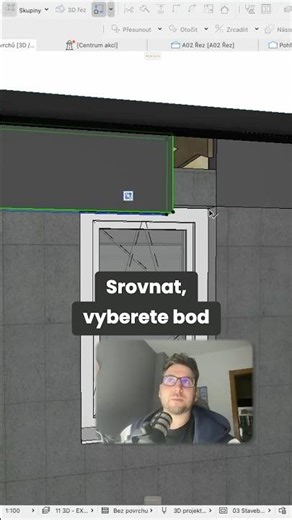 Rychlé úpravy 3D modelu - ARCHICAD funkce “Srovnat” #archicad #3dcad #cad #bim