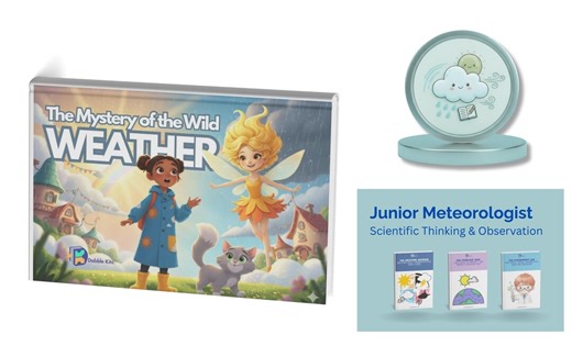 The Mystery of the Wild Weather Mastery Kit by Dabble Kits - STEM Scientific Thinking & Observation Adventure - Etsy Canada
