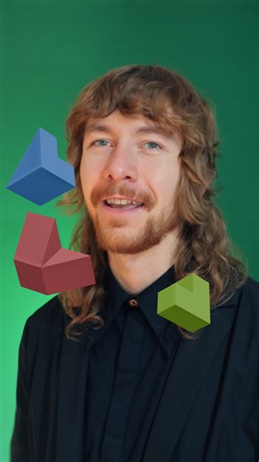 Serghei Radu on Instagram: "Imagine viewing the shape from the grey dot’s position. Which option matches what you’d actually see from that angle? — This is a spatial perspective-taking task that trains how you visualize objects from different viewpoints. Instead of rotating the shape, you mentally reposition yourself and determine how the same 3D structure appears from a specific angle. It strengthens visual-spatial reasoning, spatial awareness, and non-verbal problem solving by requiring precis