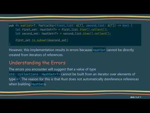 Creating a HashSet from Borrowed Arrays of Generic Types in Rust