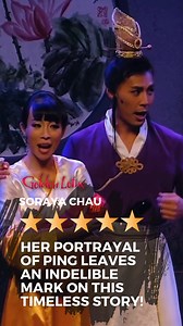 🌟 Meet Soraya Chau - Sora Hope , the British-trained actress who shines as Ping in Golden Lotus - The Musical! 🌟 With training from the London School of Musical Theatre and the Central School of Speech and Drama, Soraya brings depth and elegance to the role of Ping—a unique and captivating character in the world of Golden Lotus. Having returned to her native Hong Kong to join the world premiere cast, Soraya’s performance is both enchanting and unforgettable. 🎭 Don’t miss her stunning portraya