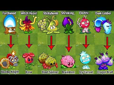 Pvz 2 Discovery - Some New & Old Plants Evolution NOOB - PRO Version