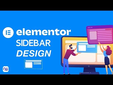 Design WordPress Sidebar using Elementor Pro