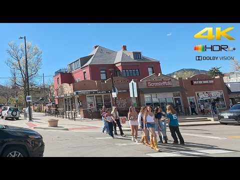 Boulder Colorado - Driving Tour 4K