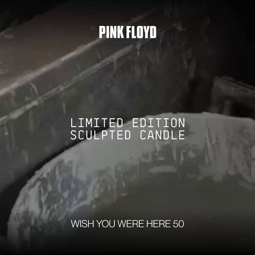 Wish You Were Here 50 •  Custom Sculpted Candle. The iconic album cover, reimagined as a hand-poured candle. Available now in limited quantities. Shop Now: https://t.co/NDKz8ora5o  #PinkFloyd #WYWH50