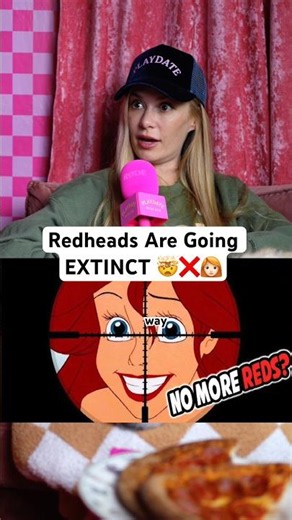 REDHEADS Are Literally Going EXTINCT 👩🏻‍🦰🤯‼️#shorts #redhead ￼
