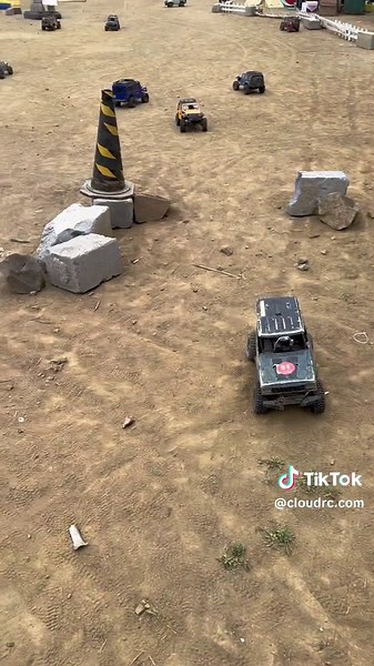 #cloudrc #rcfarm although no driver here but they play together unlimited range fpv system for #rccar