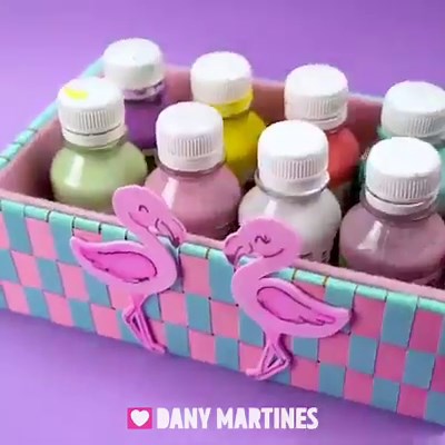Make for yourself a super cute box with pink and blue color 💖 💙