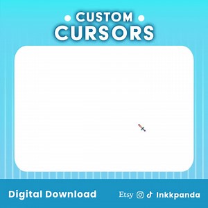 Pixel Sword Mouse Cursors CUR & PNG Files Custom Cursors Pointer Downloadable Files - Etsy Ireland