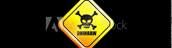 Danger Sing, Warning Sign, Warning Symbol Animation, 3D Warning Shape Animation Effects On Black Background