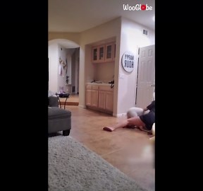 What the fluff challenge turns into a game of hide & seek (funny)