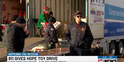 911 Gives Hope annual holiday toy drive returns
