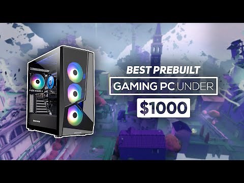 Best Prebuilt Gaming PC Under $1000 In 2022! - iBuyPower Pro SlateMR Review!