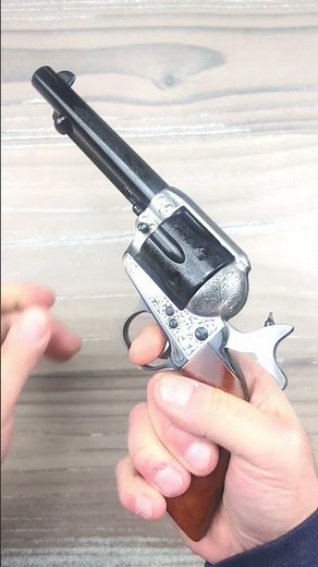 The Craftsmanship on This Taylor's Revolver is INSANE 🤠 #firearm #revolver #pewpew