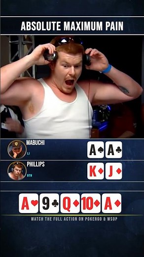 Quads Aces vs Royal Flush 😱 #poker