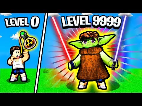 Becoming MAX LEVEL ALIEN (BABY YODA) in Wacky Wizards!