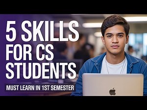5 Skills Every BSCS Student Must Learn in 1st Semester | Computer Science Guide for Beginners