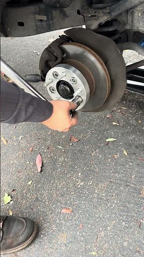 Wheel Adapter Lug Nut Torque #tireguy #mechanic #wheelspacers #asmr