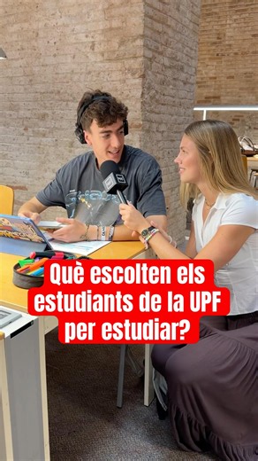 Què escolten els estudiants de la #UPFBarcelona per estudiar? #estudiants