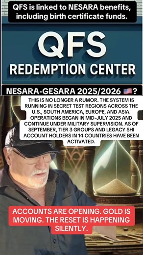 Watch and learn. Have you set up your QFS account ledger yet.? Click the link below, then message me on Telegram or Whatsapp for more information and guidance on how to setup your QFS account ledger. Whatsapp: https://wa.me/16815763854 Telegram: t.me/Big_daddyqfs1 #viral #fyp #nesara #gesara #asian #qfs #bankcrash #cashless #starbucks #currency #xlm #xrp #currency #xrpcommunty #wallet #qfs #intlation #ripple #currency #brics #iso20022 | Big Daddy