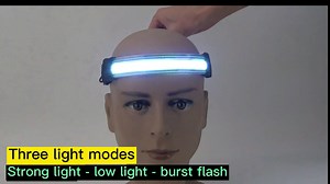 Headlamp Flashlight 2 Pack, 2000 Lumens LED 220degree Wide Beam Lightweight, COB Bright Headlight 3 Light Modes for Outdoor, Camping, Car Repairing, Fishing and Running… (Yellow)