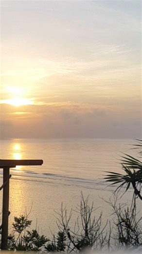 자연19십이 해뜨는바다~~ #양현경 #바다 #여명 #파도 #태양