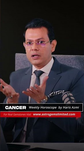 Cancer Weekly Horoscope (1– 7 DEC 2025) by Haris Azmi | Astrogems Official
