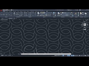 AutoCAD 2021 - Half Torus Pattern