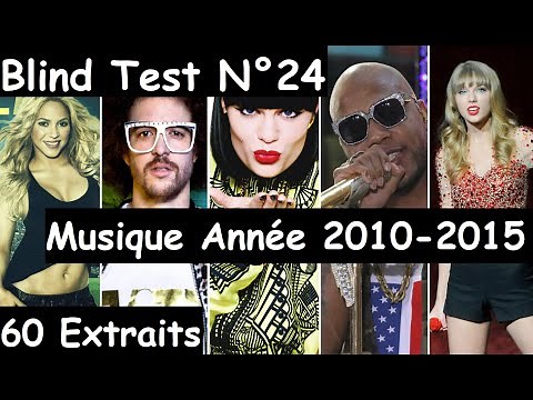Blind Test N°24 - Musiques Année 2010-2015 Tout Genre (60 Extraits) [Partie 2]