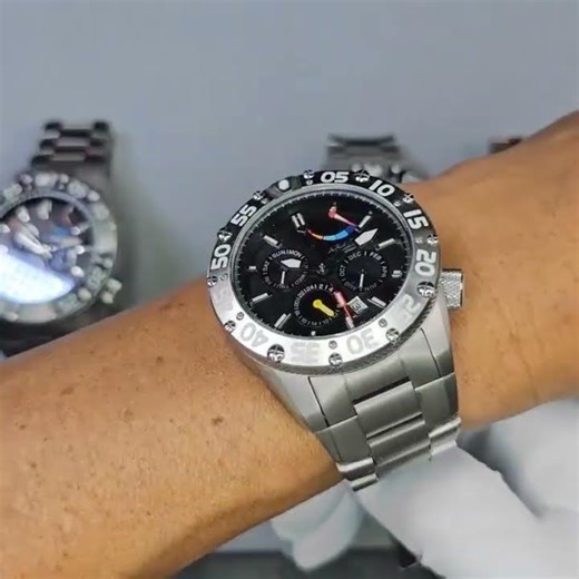 ARAGON® NEW Enforcer Titanium | Miyota 9100 Power Reserve Auto (28800VPH)