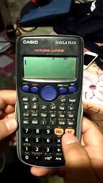 Configurar CASIO fx-82 La PLUS