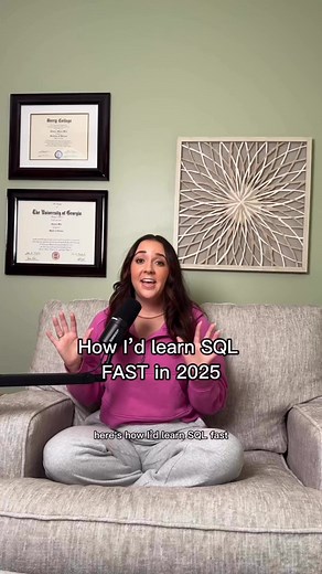 Learn SQL fast in 2025 #sql #datascience #dataanalytics #learnsql | Jess Ramos Data