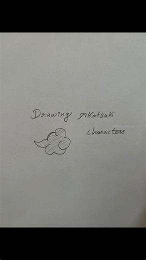 Drawing Akatsuki Characters #akatsuki #sketch