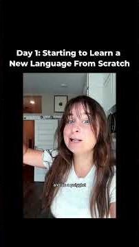Day 1: How to start to learn a new language from scratch #LanguageLearning #shorts