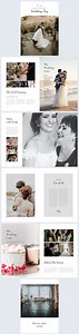 10 Page Wedding Booklet Template