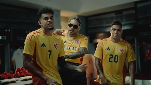 “Lucho” Díaz y Juan Fernando Quintero cantan junto a Ryan Castro