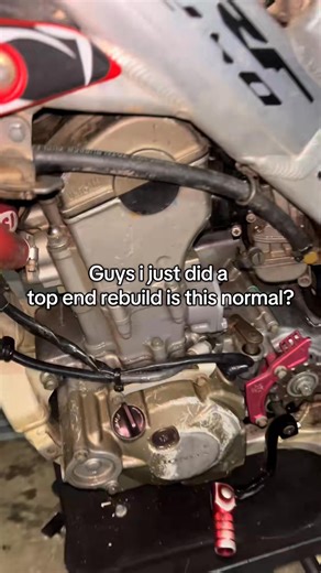 52K views · 831 reactions | How does that even happen… #crf250r #dirtbike #enginefailure #4stroke #honda | Engine Rebuild Motorcycle | Facebook