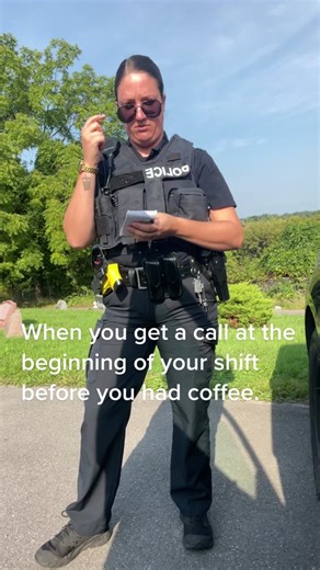 Morning Routine of a Female Police Officer