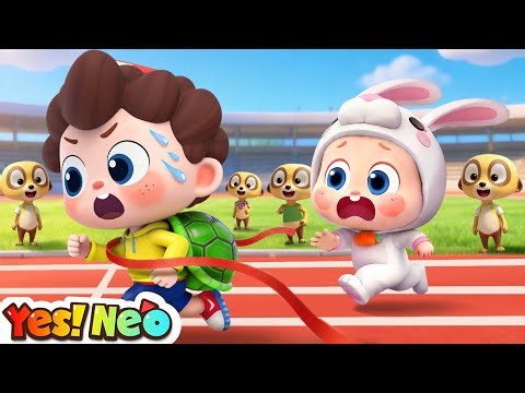 Who's Faster? | Learn Patience | Good Habits | Nursery Rhyme & Kids Song | Yes! Neo